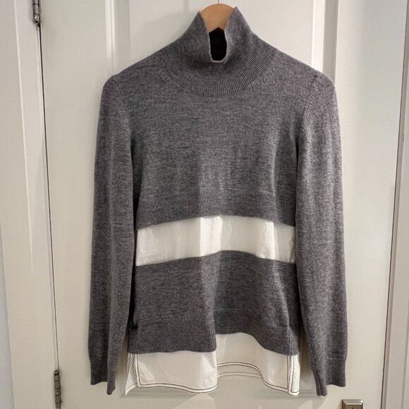 Marni grey mock-neck sweater - Picture 1 of 3